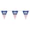 Beistle 9" x 10.75ft. Semiquincentennial Pennant Banner